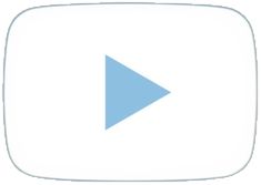 a white square with a blue arrow on it