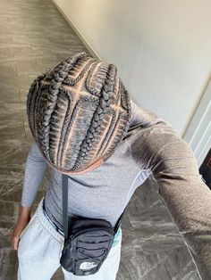 2 Braids On Men, Cornrows Styles For Men, Cornrolls Hairstyles Braids Men, Cornrolls Hairstyles Braids, Men Stitch Braids, 2 Braids Men, Mens Cornrows, Men Braids Hairstyles, Cornrows Men