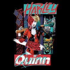 the cover to harley's comic book, quimino