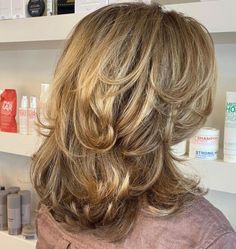 Fancy Mid-Length Layered Hairstyle Layered Haircuts Shoulder Length, Shoulder Length Layered, Mid Length Hair With Layers, Medium Length Hair With Layers