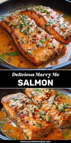 This Marry Me Salmon is the ultimate showstopper. With a rich, creamy sauce and perfectly seared salmon, it’s a dish that will make any dinner feel extra special. Salmon Sauce Recipes, Orange Roughy Recipes, Salmon Fish Recipes, Main Dinner Dishes, Salmon Dinners, Salmon Sauce, Salmon Toast, Pescatarian Lifestyle, Salmon Recipes Baked