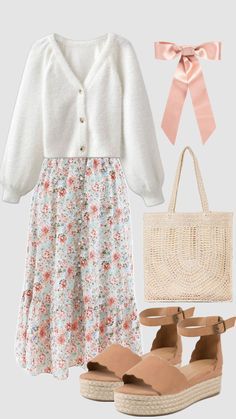 Cottagecore Outfits, Feminine Outfit, Really Cute Outfits, Mode Vintage, Girly Outfits