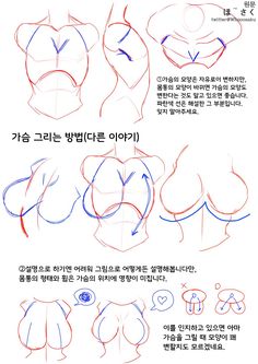 Character Anatomy, Drawing Female Body, 캐릭터 드로잉, Figure Drawing Reference