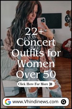 Entdecken Sie 22 stilvolle und bequeme Konzertoutfits für Frauen über 50. Von lässig bis schick – finden Sie das perfekte Ensemble, um Ihr nächstes Musikereignis mit Selbstbewusstsein zu genießen.

#KonzertOutfits #FrauenÜber50 #ModeÜber50 #StilvollÜber50 #KonzertStil #ReifeMode #ModeInspiration #AlterIstNurEineZahl

#ConcertOutfits #WomenOver50 #FashionOver50 #StylishOver50 #ConcertStyle #MatureFashion #FashionInspiration #AgeIsJustANumber Dinner Concert Outfit, Bbq Cookout Outfit, Comedy Show Attire For Women, Night Time Concert Outfits, Cute Mom Concert Outfits, Maverick City Concert Outfit, Outdoor Concert Outfit Over 40 For Women, Dressy Concert Outfit Classy, Three Doors Down Concert Outfit