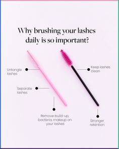 Daily combing of your eyelashes is crucial to maintaining their health and appearance. 

Make daily eyelash combing a part of your beauty routine for beautiful, healthy lashes every day. 🤩⁣
Connect with us one-on-one via DM for any inquiries!

#lashartists #lashgoals #eyelashcare #lashtech #lashaddict #lashlife #glamlashes #lashperfection  #eyelashartistry #liorelash Lashes Care Routine, Eyelash Care Tips, Eyelash Care Routine, Lashing Tips, Eyelash Extension Care, Eye Lash Care, Eyelash Aftercare, Lash Tech Tips, Healthy Lashes