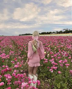 Carlsbad Flower Fields, Field Of Flowers, Pink Girly Things, Foto Ideas Instagram, Pink Outfits, Pink Outfit, Girly Outfits