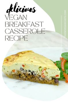 Vegan Breakfast Casserole Recipe Asian Tofu Recipes, Vegan Breakfast Casserole, Tofu Recipes Healthy, Vegan Breakfast Burrito, Breakfast Casserole Recipe, Cooking Tofu, Vegan Chef, Vegan Brunch, Tofu Dishes