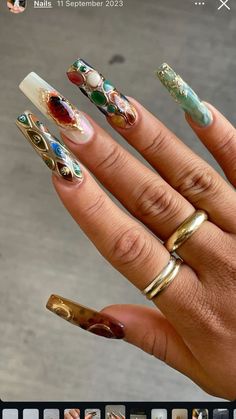 Most Influential People, Hippie Nails, Sassy Nails, Hard Nails, Classy Acrylic Nails, Acrylic Nails Coffin Pink, Unique Acrylic Nails, Influential People, Dream Nails