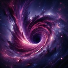 an image of a purple spiral in the sky