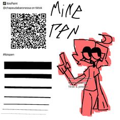 an image of a person with glasses and a qr code