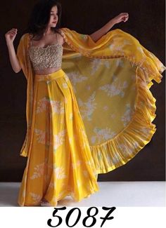 Ceremony Outfit, Haldi Ceremony Outfit, डिजाइनर कपड़े, Haldi Dress, Haldi Outfits, Function Dresses, Mehendi Outfits