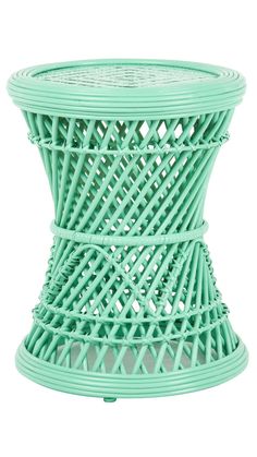 Coron Rattan Stool Bamboo Side Table, Rattan Stool, Ceramic Garden Stools, Luxury Furniture Stores, Green Bamboo, Accent Stool, Ikea Chair, Planter Table, Round Stool