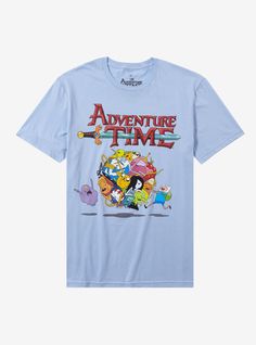 Gear up for your next adventure in this Adventure Time tee! Featuring all of your fave balled up  with Finn rolling them towards Lumpy Space Princess.100% cottonWash cold; dry lowImportedListed in men'sunisex sizes Adventure Time Merch, Adventure Time Tshirt, Hot Topic Shirts, Lumpy Space, Lumpy Space Princess, Space Princess, Pop Pop Shirts, Disney Valentines, Pop Culture Tshirts