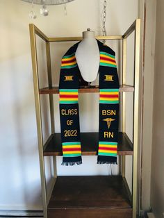 Excited to share this item from my #etsy shop: Custom Nurse Graduation Stoles Class of 2022 Kente Sash, RN BSN Nursing Grads stole #graduation #bsnnursesash #rnnursingstole #blackgirlmagic #kentestole #personalizedstoles Bsn Nursing, Grad Stoles, Custom Graduation Stole