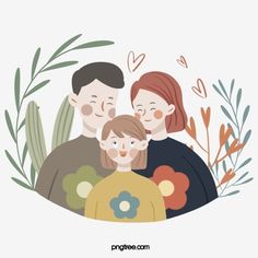 an image of a family with the text happy father's day