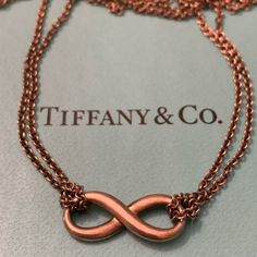 Authentic Tiffany Silver Infinity Necklace. Silver Infinity Necklace, Infinity Necklace Silver, Infinity Necklace, Womens Jewelry Necklace, Jewelry Necklaces, Women Jewelry, Necklaces, Silver, Women Shopping