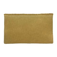 an image of a gold clutch bag