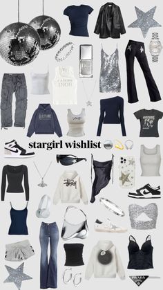 Star Girl Aesthetic Outfits, Stockholm Stil, Star Clothing, Aesthetic Fits, Stockholm Fashion, Really Cute Outfits, Cute Simple Outfits, Star Girl, Casual Style Outfits