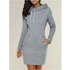 Elegant Sweatshirt, Hoodie Mini Dress, Hooded Sweater Dress, Hooded Sweatshirt Dress, Oversize Pullover, Tunic Hoodie, Hooded Dress, Long Sleeve Sweater Dress, Sweater Dress Midi