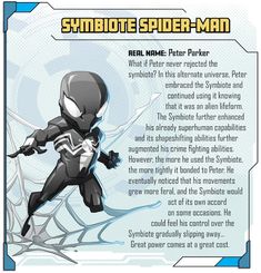 the spider - man character is depicted in this card