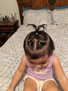 2 Month Old Hairstyles, Baby Hair Styles Short Hair, Infant Hair Styles, Baby Short Hairstyles, Hairstyles For 1 Year Baby Girl, Infant Girl Hairstyles