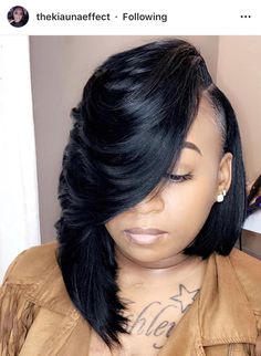 Bob Hairstyles Quick Weave, Quick Weave Bobs For Black Women, Hairstyles Quick Weave, Pinterest Hairstyles, Weave Bob Hairstyles, Weave Bob, Bop It, Bob Hairs, Modern Bob Haircut