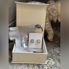 Silver Plated Square Earrings . They Have White And Silver Glitter Design . New With Tags , Box And Dust Bag . Bonnie Jewelry, Dolphin Earrings, Arrow Earrings, Stone Dangle Earrings, Glitter Design, Mother Of Pearl Earrings, Glitter Earrings, Fish Hook Earrings, Cz Stud Earrings