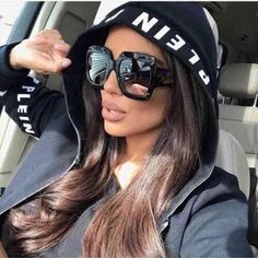 Trendy Fashion XXL OVERSIZED Jackie Women Sunglasses Flat Top Square VINTAGE SHADZ, Womens Accessories Popular Sunglasses, Sunglasses Women Oversized, Sunglasses Women Fashion, Cute Glasses, Trendy Sunglasses, Shades Sunglasses, Cat Eyes, Women Sunglasses, Luxury Sunglasses