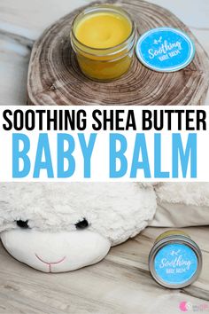 Diy Shea Butter, Baby Dry Skin, Shea Butter Recipes, Shea Butter Benefits, Palmarosa Essential Oil, Baby Balm, Homemade Holiday Gifts, Body Butters Recipe