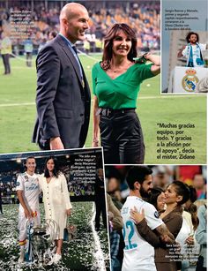 an image of a man and woman on the cover of sports illustrated magazine in spanish