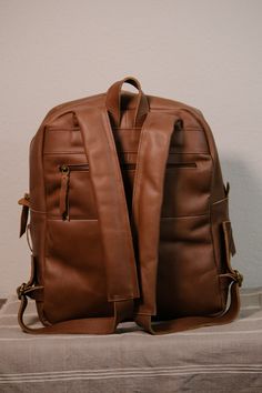 Effortless boho style meets utility with gorgeous contrasting hand woven leather detail on front pocket. 100% leather. Leather Shoulder Bag Backpack For On-the-go, Leather Backpack For On-the-go, Versatile Brown Satchel Backpack, Versatile Leather-backed Travel Backpack, Brown Leather Backpack With Adjustable Strap For On-the-go, Leather Backpack With Adjustable Strap For On-the-go, Versatile Brown Leather Backpack, Everyday Brown Rectangular Leather Backpack, Leather Shoulder Backpack For Travel