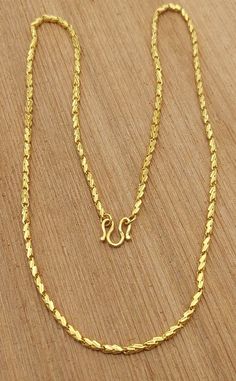 Chain Link Necklace, Link Necklace, Chain Link, Yellow Gold, Chain, Yellow, Gold