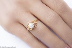 14k solid gold victorian and edwardian style engagement ring with modern touch... We handmade each piece with love ♡ ► FEATURES; Gemstones: Akoya Pearl: 6mm Diamond: 4*1.5mm (Color G; clarity VS) Material Options: 14k Rose Gold, 14k Yellow Gold, 14k White Gold Size: All ring sizes are available ► HOW TO ORDER; Please select your preffered size and material from the menu while adding to card. ► PROCESSING & SHIPPING ❥We ship to worlwide, please check current delivery times depending on your l Elegant Wedding Jewelry With Milgrain Detail, Elegant Yellow Gold Filigree Ring For Marriage, Elegant Yellow Gold Filigree Wedding Ring, Elegant Milgrain Jewelry For Wedding, Elegant Milgrain Wedding Jewelry, Elegant Gold Pearl Ring With Rose Cut Diamonds, Elegant 14k Gold Milgrain Jewelry, Victorian Yellow Gold Pearl Ring For Wedding, Victorian Style Yellow Gold Pearl Ring For Wedding