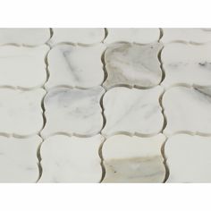 Calacatta Gold Marble Polished Lantern Arabesque Mosaic Tile - American Tile Depot - Commercial and Residential (Interior & Exterior), Indoor, Outdoor, Shower, Backsplash, Bathroom, Kitchen, Deck & Patio, Decorative, Floor, Wall, Ceiling, Powder Room - 2 Backsplash Arabesque, Calcutta Marble, Shower Backsplash, Bright White Background, Nero Marquina Marble, Arabesque Tile, Calacatta Gold Marble, Marble Polishing, Honed Marble