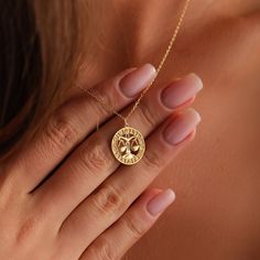 "Are you looking for something special and unique to wear and show off your zodiac sign? Whether it's for a special occasion or to make a fashion statement, our Libra zodiac necklace is a perfect choice! Our necklace is made from silver or gold-filled coins engraved with the symbol for Libra, the zodiac sign of balance. This elegant Astrological Sign Necklace is a beautiful way to show off your zodiac pride while staying in style. Let yourself shine like a star wearing this beautiful piece of jewelry. The perfect gift for someone special, our zodiac necklace also makes an amazing birthday present. As a reminder of luck, positivity and love, this Libra Zodiac necklace will be treasured for many years. Our necklace is handcrafted with love and care. Each coin is filled with high-quality mate Libra Jewelry, Libra Pendant, Wedding Ring Finger, Libra Necklace, Astrology Jewelry, Horoscope Necklace, Zodiac Sign Necklace, Sign Necklace, Astrology Gift