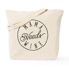 Mama Needs Wine Tote Bag - Natural Canvas Tote Bag, Cloth Shopping Bag Are you looking for a sturdy, eco-friendly solution to your everyday shopping needs? These natural canvas handbags are just what you need! Crafted from high-quality materials and professionally printed, these bags are stylish and designed to last. They're versatile enough to be used as a beach tote, grocery bag, or book bag. You can even give them as a gift to your loved ones, whether for men, women, teachers, or students. Do Christian Tote Bags, Need Wine, Wine Tote Bag, Wine Tote, Canvas Handbags, Book Bag, Beach Tote, Canvas Tote Bag, Grocery Bag