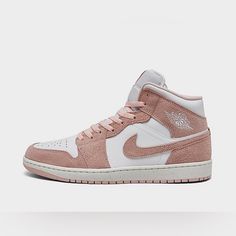 Brand New, Never Worn. Authentic. White/Sail/Legend Pink - Fn5215 161 Men's 10/Wmns 11.5 Men's 12/Wmns 13.5 * Iconic Mid-Top Air Jordan 1 Silhouette * Real And Synthetic Leather On The Upper Provides Durability And Structure * Hairy Suede Overlays Add A Tasteful Touch Of Texture For Standout Style * Nike Swoosh Logo, Jordan Wings Logo On The Collar, And A Jumpman On The Tongue For Heritage Vibes * Perforations At The Toebox Allow For Extra Ventilation And Breathability * Encapsulated Nike Air Un Jordan Wings, Air Jordan 1 Mid Se, Nike Swoosh Logo, Wings Logo, Mid Top, Swoosh Logo, Nike Swoosh, Air Jordan 1 Mid, Jordan 1 Mid