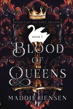 the cover of blood of queens by maddilien jelenson book i