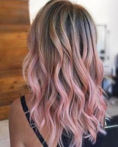 Pastel Pink Hair Ombre, Pretty Brown Hair, Pink Ombre Hair, Light Pink Hair, Blond Ombre, Grey Hair Dye, Scene Girl, Pastel Pink Hair, Hair Color Pink