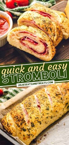 quick and easy stromboli recipe with fresh ingredients