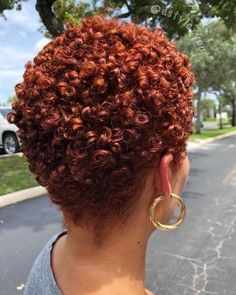 Tapered Hairstyles, Big Chop Natural Hair, Short Dyed Hair, Honey Blond, Short Natural Curly Hair, Twa Hairstyles, Tapered Natural Hair, Natural Hair Cuts, Natural Hair Short Cuts