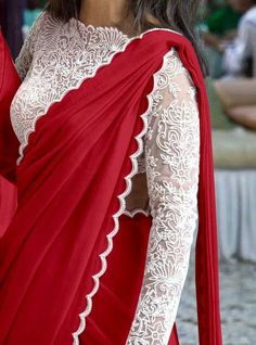 Moti Lace, Butterfly Net, Simple Saree Designs, New Saree Blouse Designs, Latest Model Blouse Designs, Fashionable Saree Blouse Designs, Fancy Sarees Party Wear, Simple Sarees, Ladies Blouse Designs