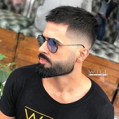 Hairstyles For Men Short New Looks, Hảir Style For Man, Good Haircut For Men, Short Hair Hairstyles For Men, Haircut With Beard Hairstyles, Short Faded Hair Men Haircut Styles, Short Hair Cuts Men Fade, Short Hair Beard Styles For Men