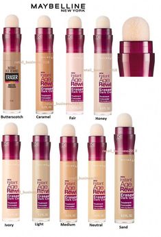 Find many great new & used options and get the best deals for MAYBELLINE INSTANT AGE REWIND ERASER CONCEALER CHOOSE SHADE lot at the best online prices at eBay! Free shipping for many products! Eraser Concealer, Maybelline Age Rewind Concealer, Best Concealers, Instant Age Rewind Concealer, Maybelline Instant Age Rewind, Age Rewind