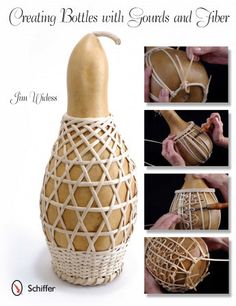 the cover of an article with instructions to make handmade vases and other items