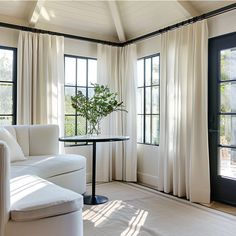 Blackout curtains White Floor To Ceiling Curtains, Apartment Bedroom Curtains, Modern Drapery Ideas, Cozy Curtains Living Room, Ceiling To Floor Curtains, Tall Curtains, Floor To Ceiling Curtains, Linen Blackout Curtains, Tamworth