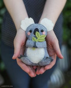 someone holding a stuffed koala bear in their hands with the caption, you can make things to memeship options