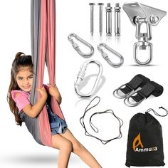 PRICES MAY VARY. Therapeutic Sensory Swing: Our premium-quality indoor swing is designed to provide a calming and soothing experience for children with special needs, including autism, ADHD, and Asperger's. Versatile Indoor/Outdoor Use: Whether you want to set it up in your child's bedroom, therapy room, or outside in the backyard, our kids hammock will fit in. Experience the benefits of sensory therapy wherever you go! Safe and Secure Design: Rest assured knowing that safety is our top priority Indoor Swings For Kids, Room Swing Chair, Crazy Activities, Swings For Adults, Playroom Remodel, Sisters Bedroom, Dream Playroom, Room Swing, Kids Hammock