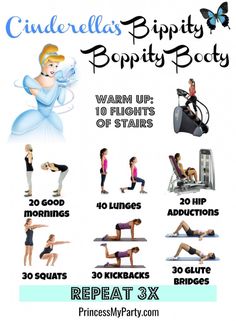 9 Must-Try Disney Princess-Inspired Workouts to Kick Off the New Year | Princess My Party Workout Playlist, Princess Inspired, Princesa Disney