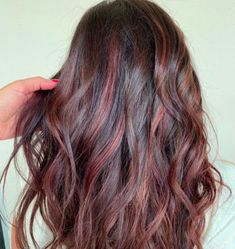 Chocolate Mauve Hair, Red Highlights In Brown Hair, Dark Purple Hair Color, Mahogany Brown Hair, Hair Color Mahogany, Mahogany Hair, Hair Color Asian, Dark Purple Hair, Honey Brown Hair